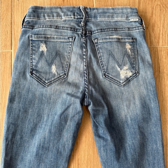 MOTHER Denim The Looker Ankle Fray Jean - Picture 4 of 5
